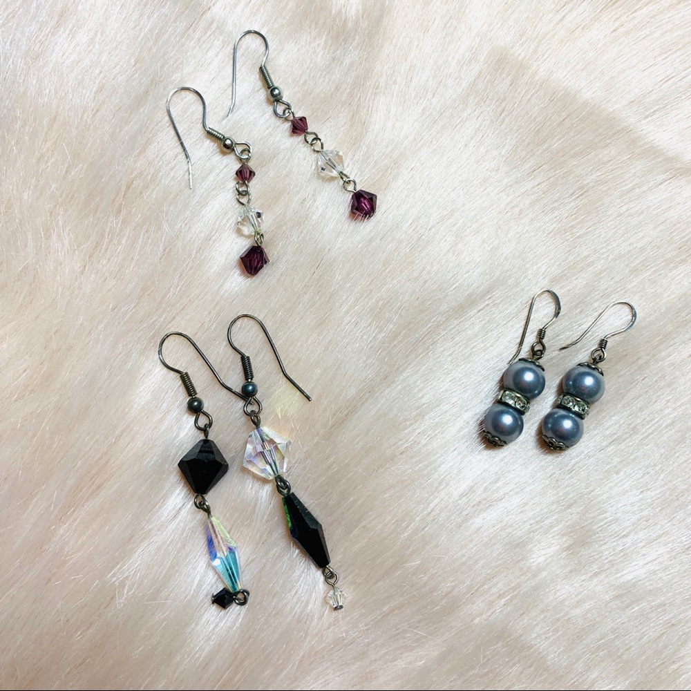 Handmade Swarovski Crystal Earrings